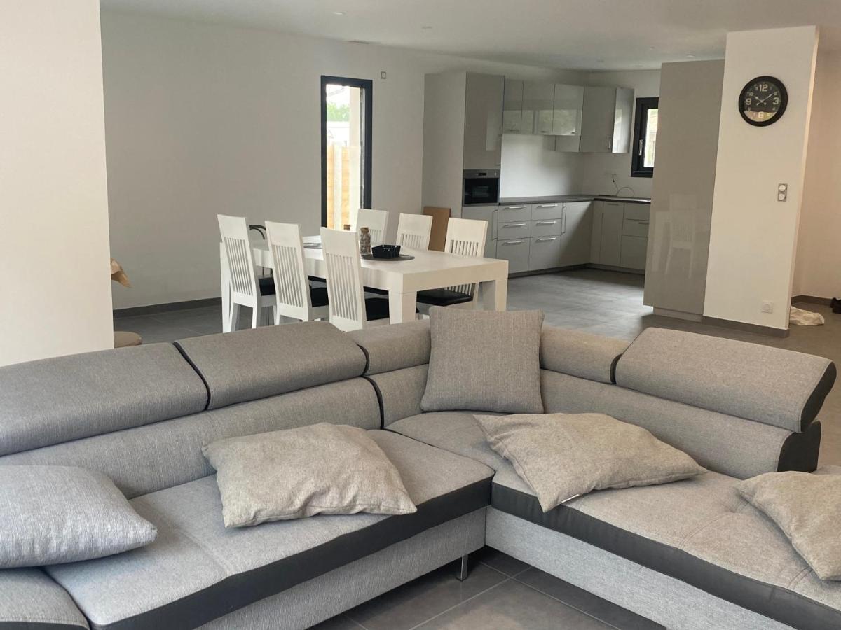 Maison Moderne Avec Piscine Chauffee Lacanau Eksteriør billede