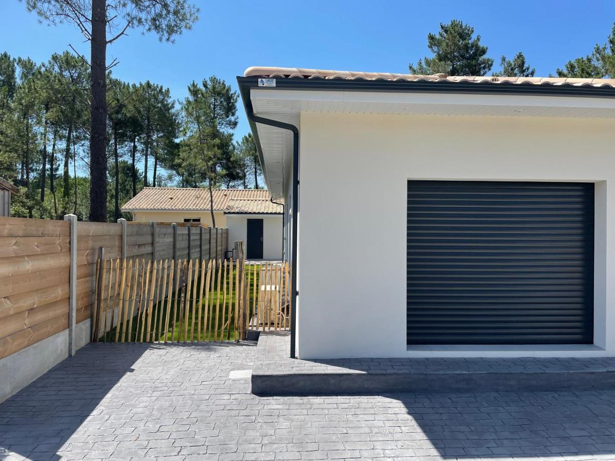 Maison Moderne Avec Piscine Chauffee Lacanau Eksteriør billede
