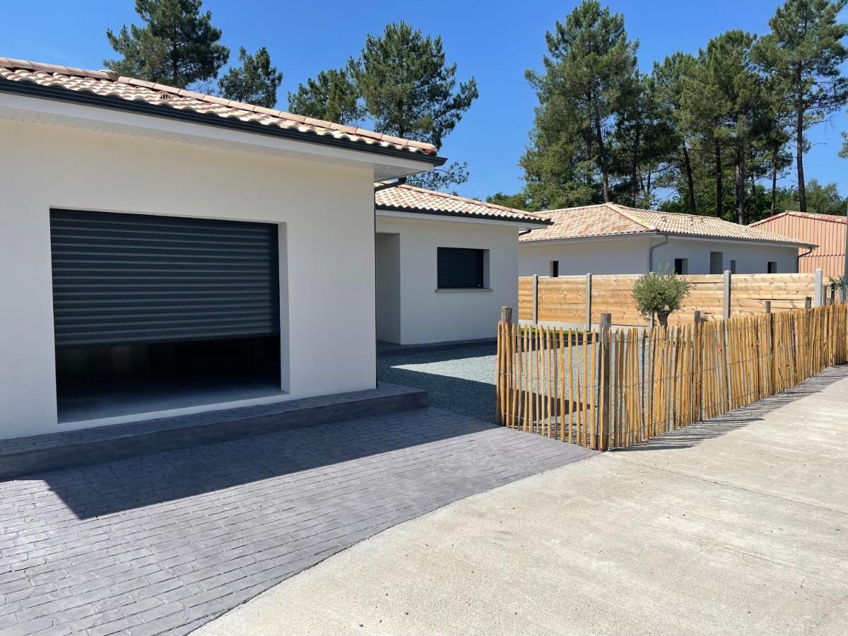 Maison Moderne Avec Piscine Chauffee Lacanau Eksteriør billede